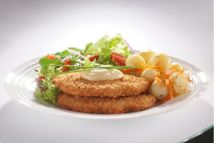 Κρεμώδης Vegan Schnitzel